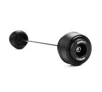 Motorbike Axle Wheel Slider Motorcycle Frame Slider For For Z650 RS For Ninja 650 2017-2025 Front Rear Fork Wheel Axle Protector Crash Protector(Black,Front)