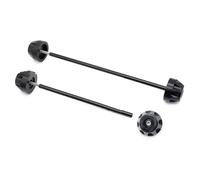 Motorbike Axle Wheel Slider Motorcycle Frame Slider For XSR700 XSR900 XSR 700 900 2016-2021 Front Rear Fork Wheel Axle Protector Crash Protector(Black1,Front Rear)