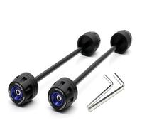 Motorbike Axle Wheel Slider Motorcycle Front Rear Fork Wheel Axle Frame Slider For For Z 900 For Z900 RS/SE For Z900RS 2022-2024 Crash Protector(Blue)