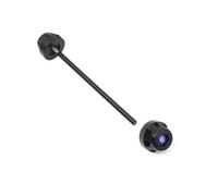 Motorbike Axle Wheel Slider Motorcycle Front Rear Fork Wheel Axle Protector For BMW S1000RR S1000R S1000XR 2019-2024 S1000 R RR XR M 2020 2021 Frame Slider Crash Protector(Blue,Front)