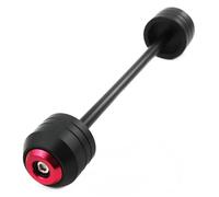 Motorbike Axle Wheel Slider Motorcycle Front Rear Fork Wheel Protector For APRILIA SHIVER 750 SHIVER750 2017-2020 Frame Slider Anti-Fall Protection Crash Protector(Red)