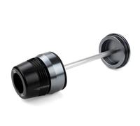 Motorbike Axle Wheel Slider Motorcycle Front Rear Fork Wheel Protector For BMW R1300RS R 1300RS 1300 RS 1300rs 2025-2026 Frame Slider Crash Protection Crash Protector(Titanium,Rear)