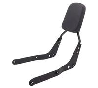Motorbike Backrest Pad Motorcycle Sissy Bar Rear Passenger Backrest For For Shadow VT750C Aero 2004-2012 Detachable Seat Pad Accessories Rear Sissy Bar Cushion(Black)