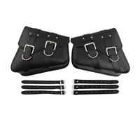 Motorbike Bags Compatible with Sportster for XL883 1200 Universal Motorcycle Storage Side Saddle Bags for Swing Arm Bag Tool Box Saddle Bag Case Bag Luggage