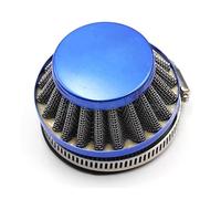 Motorbike Bike 60mm Air Filter Sports Performance Cone Carburettor Low Profile Blue