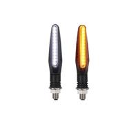 Motorbike blinker turn lamp Motorcycle Turn Signal Lights Kit White Red Amber Front Rear Indicator with Flasher for Dirt Bike Sport