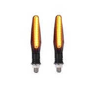 Motorbike blinker turn lamp Motorcycle Turn Signal Lights Kit White Red Amber Front Rear Indicator with Flasher for Dirt Bike Sport