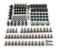 Motorbike Bolts Clips Motorcycle Fairing Bolt Clips Kit For Suzuki B-King1300 SV 650 1000(S) SFV650 Gladius Motorbike Windscreen Fastener Screws Bolts Nut Parts Fasteners(Titanium)