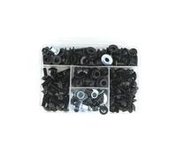 Motorbike Bolts Clips Motorcycle Fairing Bolt Clips Kit For Suzuki GSX 600F KATANA 1999-2005 Motorbike Windscreen Fastener Screws Bolts Nut Parts Fasteners(Black)