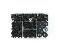 Motorbike Bolts Clips Motorcycle Fairing Bolt Clips Kit For YA&MAHA YZF1000R 1996-2003 Motorbike Windscreen Fastener Screws Bolts Nut Parts Fasteners(Black)
