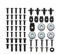 Motorbike Bolts Clips Motorcycle Fairing Fastener Clips For Aprilia Tuono V4 1100 2015-2018 Windscreen Screws Bolts & Nuts Kit Fasteners(Black)