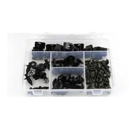 Motorbike Bolts Clips Motorcycle Fairing-Fastener Kits For HO&NDA PCX125 PCX 150 2015 2016 2017 2018 Windscreen Clips Screws Bolts Nuts Fasteners(Black)