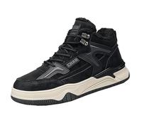 motorbike boots mens Winter Cotton Warm Boots High Top Casual Models Thick Bottom Board Shoes Men Teen Winter motorbike mens