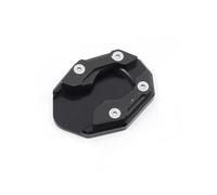 Motorbike Bracket Expander For PCX150 For PCX160 For PCX125 CNC Motorcycle Accessories Kickstand Foot Side Extension Pad Stand Support Motorcycle Side Stand Extension(Black)