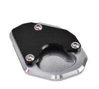 Motorbike Bracket Expander for Triumph for Trident660 2021 2022 2024 2023 Motorcycle Widening Support Pad Side Stand Extension Plate Motorcycle Side Stand Extension(Silver)
