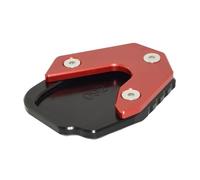 Motorbike Bracket Expander Motorbike Kickstand Foot Side Stand Extension Pad Support Plate For CRF250L 2013 2014 2015 2016 Motorcycle Accessories Motorcycle Side Stand Extension(Red)