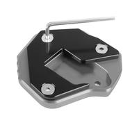 Motorbike Bracket Expander Motorcycle Foot Side Stand Extension Pad Support Enlarge Plate For SUZUKI For HAYABUSA For GSX-R 1300 2007-2021 Motorcycle Side Stand Extension(Titanium)