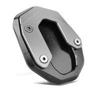 Motorbike Bracket Expander Motorcycle Foot Side Stand Pad Plate Kickstand Enlarger Support Extension For Ducati For Scrambler 400 800 1100 2015-2020 Motorcycle Side Stand Extension(Gray)