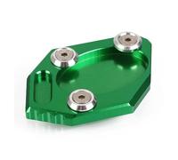 Motorbike Bracket Expander Motorcycle Kickstand Extender Foot Side Stand Extension Pad Support Plate For Ninja 1000SX For Versys 1000 Motorcycle Side Stand Extension(Green)