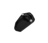 Motorbike Bracket Expander Motorcycle Kickstand Extension Plate Foot Side Stand Enlarger Pad Support For BMW For R1300GS For R1300GS R 2023 2024 Motorcycle Side Stand Extension(Black-with logo)