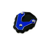 Motorbike Bracket Expander Motorcycle Kickstand Support Plate Foot Side Stand Enlarge Extension Pad For Silver Wing For GT 400 600 2001-2017 Motorcycle Side Stand Extension(Blue)