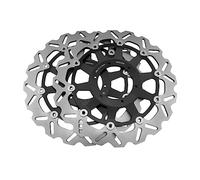 Motorbike brake discs For CBR954RR 2002-2003 & CBR929RR 2000-2001 Stainless Steel 2Pcs Motorbike Front Brake Disc Disk Rotors(A)