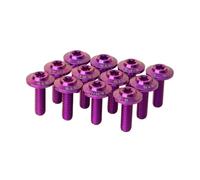 Motorbike Brake Disks 12Pcs Front Brake Disc Rotors M6 Mounting Bolts Fit For Honda Motorcycle Titanium Bolt(1PCS)