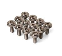 Motorbike Brake Disks 12PCS Front Brake Disc Rotors Mounting Bolts Screws Fit For BMW Titanium Bolt Motorcycle Accessory(G)