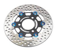 Motorbike Brake Disks 220mm Rpm Disc Brake Motorcycle Front Rear Wheel Caliper Rotor Discs Street Bike Bike Fit For Yamaha Nmax Xmax(Black)