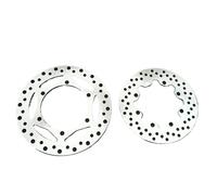 Motorbike Brake Disks Motorcycle Front/Rear Brake Disc Rotor Fit For Kawasaki KLX250 KL250 Super Sherpa Stockman(Front And Rear)