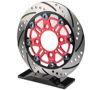 Motorbike Brake Disks Motorcycle Modification Upgrade Sensitive 220 Four Hole Brake Floating Disc(A)