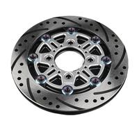 Motorbike Brake Disks Motorcycle Modification Upgrade Sensitive 220 Four Hole Brake Floating Disc(C)