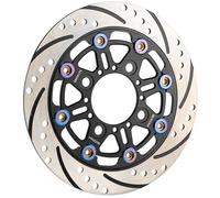 Motorbike Brake Disks Motorcycle Modification Upgrade Sensitive 220 Four Hole Brake Floating Disc(D)