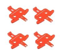 Motorbike Brake Disks Pack Of 4 Bicycle Brake Spacer Disc Mountain Bike Hydraulic Brakes Pads Portable Outdoor Cycling Parts
