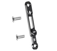 Motorbike Brake Disks Road Bicycle Disc Brake 160 Disc Ultralight Converter Mount Fit For R8170 Shimano SRAM Front And Rear Brake Mounts(Front Black)