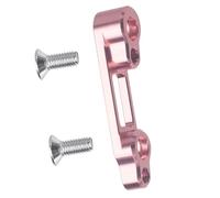 Motorbike Brake Disks Road Bicycle Disc Brake 160 Disc Ultralight Converter Mount Fit For R8170 Shimano SRAM Front And Rear Brake Mounts(Rear Pink)