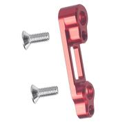 Motorbike Brake Disks Road Bicycle Disc Brake 160 Disc Ultralight Converter Mount Fit For R8170 Shimano SRAM Front And Rear Brake Mounts(Rear Red)