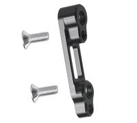 Motorbike Brake Disks Road Bicycle Disc Brake 160 Disc Ultralight Converter Mount Fit For R8170 Shimano SRAM Front And Rear Brake Mounts(Rear Black)