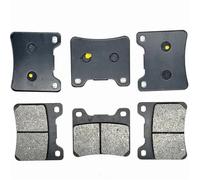 Motorbike Brake Pads Disc Motorcycle Front And Rear Brake Pads For FZ750 For Genesis FZX750 For Fazer FZX750L FZX 750 750L Disc Pad Install Parts(Front rear)
