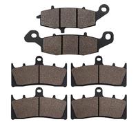 motorbike brake pads For Kawasaki VN1500 VN 1500 For Vulcan Mean Streak P1 P2 2002-2004 VN1600 1600 Replacement Motorcycle Front And Rear Brake Pads(Front and Rear)