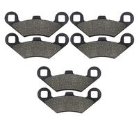 motorbike brake pads For Polaris 300 For Hawkeye 2007-2009 For Outlaw 500 For Predator TLD 2003-2009 For Sportsman 700 X2 EFI 2007-2010 Replacement Motorcycle Front Rear(3pais)