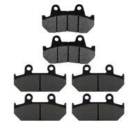 motorbike brake pads For VFR700 750 For Interceptor CBR750 CBR1000F For Hurricane GL1500 1988-2000 Replacement Motorcycle Front Rear Brake Pads Disc Kit(Front and Rear)