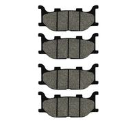 Motorbike Brake Pads For XVS1300 Tourer XVS 1300 Vstar For Deluxe XVS1300A XVS 1300 A Midnight Star 2007-2016 Motorcycle Front Or Rear Brake Pads Motorbike Brake Pad(2 Pairs Front)