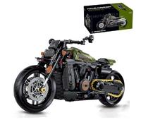 Motorbike Building Set, 634 Pcs Super Motorbike Building Blocks Kit, 1:8 Motorbike Model Building Blocks Kit Superbike Model Construction Toy Present for Kids Adult, Compatible with Major Brand