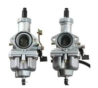 Motorbike Carburetor For 175-250cc Dirt Pit Bike ATV Motocross CM200 XL250 TRX250 XR200 Motorbike 30MM CG200 Motorcycle Carburetor PZ30 Manual Carb(PZ30-Cable Choke)