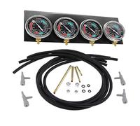 Motorbike Carburetor Fuel Vacuum Gauge Balancer Synchronizer Tool Kit Black