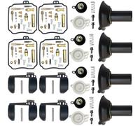Motorbike carburettor FOR YAMAHA XVZ 1300 XVZ1300A XVZ13LT XVZ13A XVZ1300 Motorcycle carburetor repair kit Fuel system float plunger diaphragm(Style4)