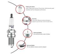 Motorbike CDI Igniter Module NIBBI CDI Box Ignition Coil CDI For ZhongShen NC250 NC300 Engine D9RIV Iridium Spark Plugs Set Off-road Motorcycles Parts