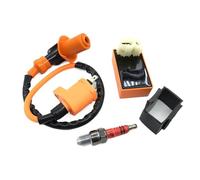Motorbike CDI Igniter Trigger Starter Motorcycle 6pin CDI Ignition Coil Spark Set Fit For Gy6 150cc 125 50 Scooter Motorbike Parts Motorcycle Ignition