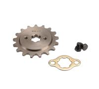 Motorbike Chain Sprocket 415 17MM 14-17 Tooth Front Engine Motorcycle Sprocket Chain Retainer Plate Parts For 50cc-110cc Dirt Bike ATV Quad